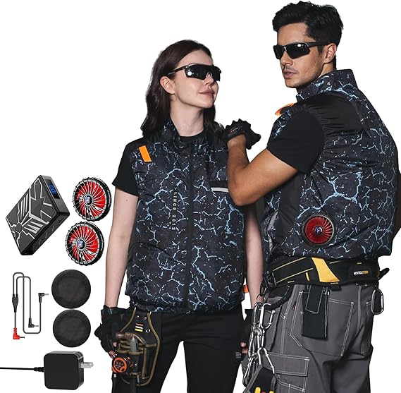Amazon.co.jp: 46V 空調作業服 ファンバッテリーセット 超高出力